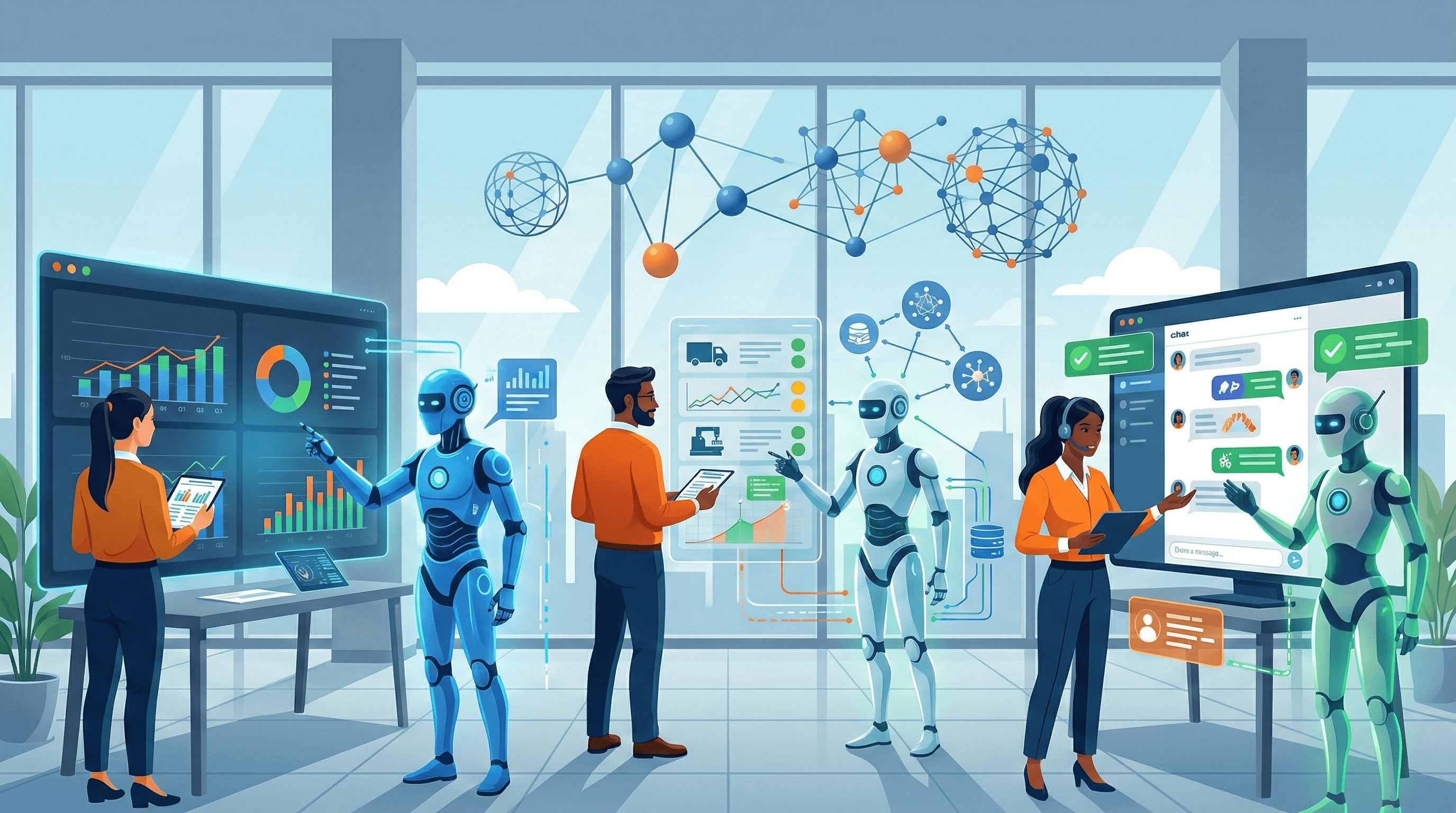 Agentes de IA para empresas: a vantagem competitiva que está redefinindo o mercado