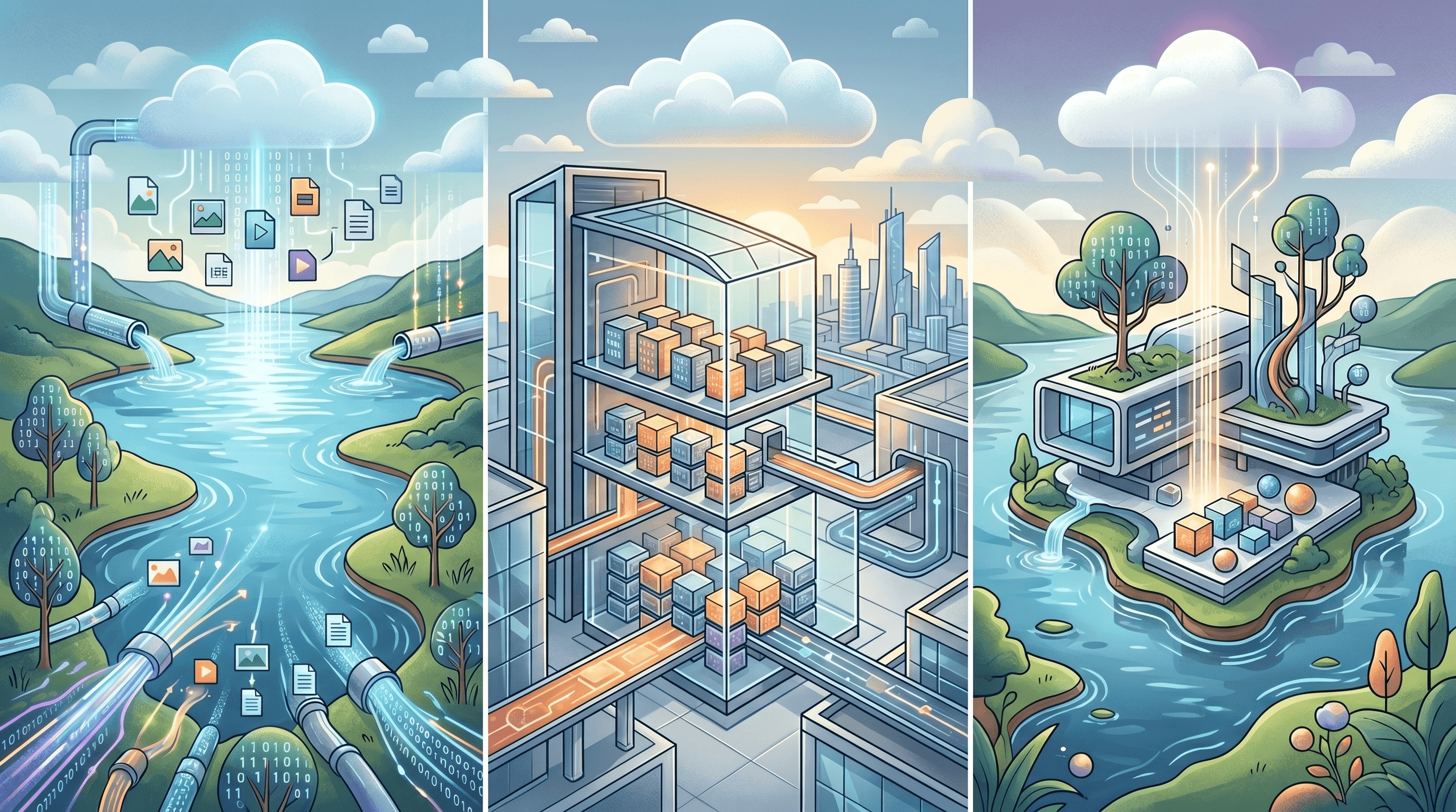 Data Lake, Data Warehouse ou Lakehouse: entenda a diferença entre as arquiteturas Cloud e uso ideal